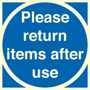 please-return-items-after-use-sign~
